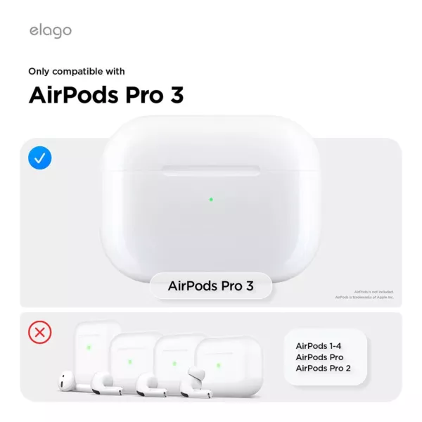 Elago Silicone AirPods Pro 3 Hang Case