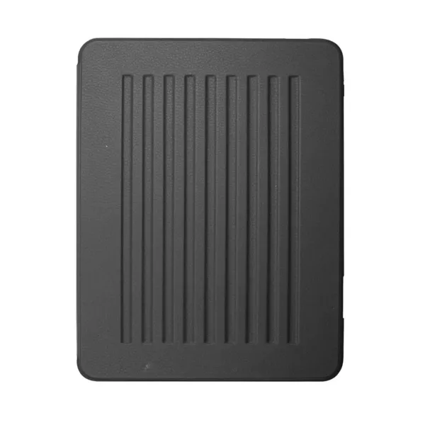 ElToro Silicone iPad 9 10.2 Book Case - Black