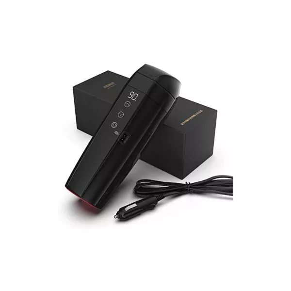 Cupvenient 12V Smart Car Heating Mug - أسود