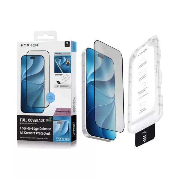 HYPHEN DEFENDR iPhone 18 Pro Max Screen Protector with Applicator