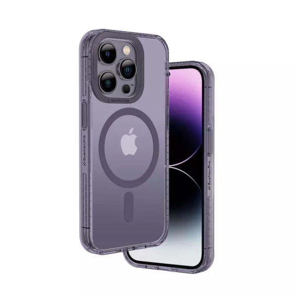 غطاء حماية لجهاز iPhone 14 Pro مع MagSafe من AmazingThing - أرجواني