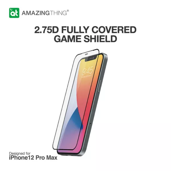 أميزينج ثينجز iPhone 12 Pro Max 2.75D واقي الشاشة - مطفي