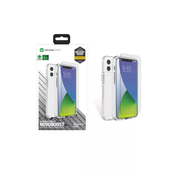 أميزينج ثينجز iPhone 12 mini واقي الشاشة نوفوبوست شفاف