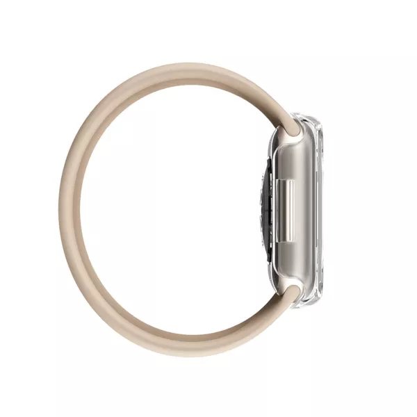 غطاء حماية لساعة Apple Watch 8 قياس 41 ملم من AmazingThing - شفاف