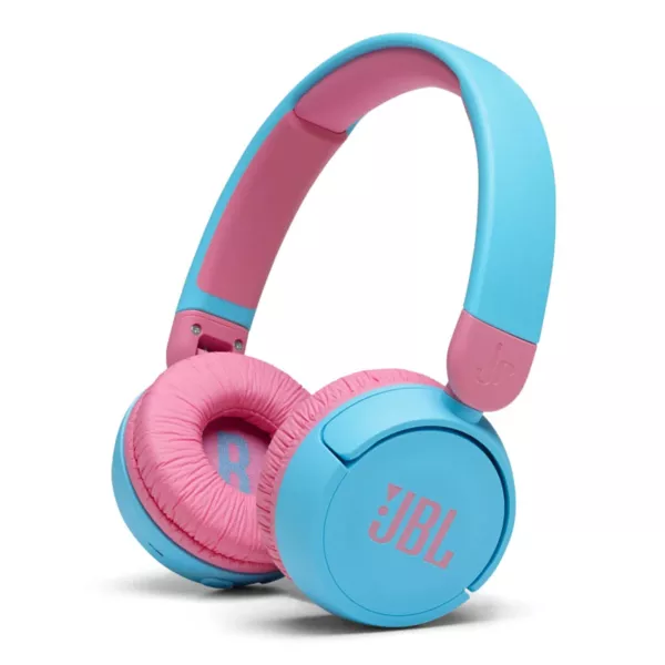 سماعة رأس لاسلكية للأطفال من JBL - أزرق