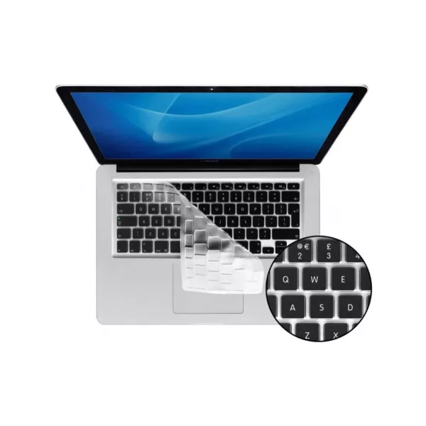 غلاف حماية KB للوحة المفاتيح Macbook Air - شفاف