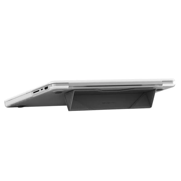 غطاء حماية اميزينغ ثينج Marsix Pro مع حامل مغناطيسي لجهاز ‏MacBook Pro مقاس 14 إنش - زهري