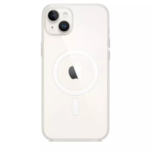 غطاء iPhone 14 Plus شفاف مع MagSafe