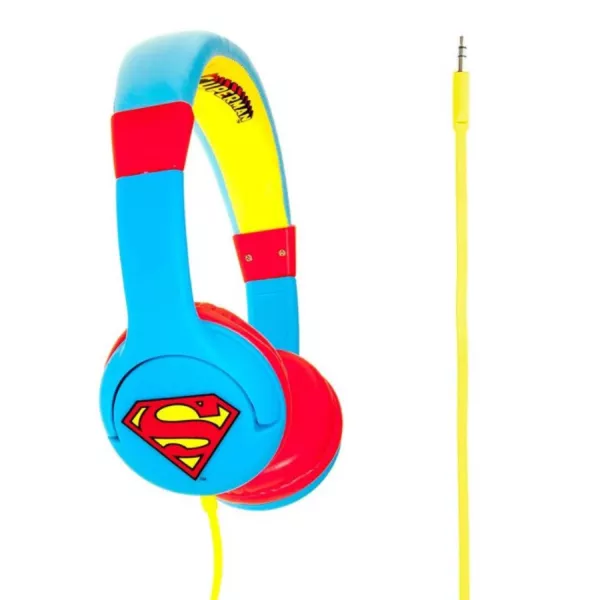 Otl Junior Bluetooth Wireless Headphones - Superman Man of Steel