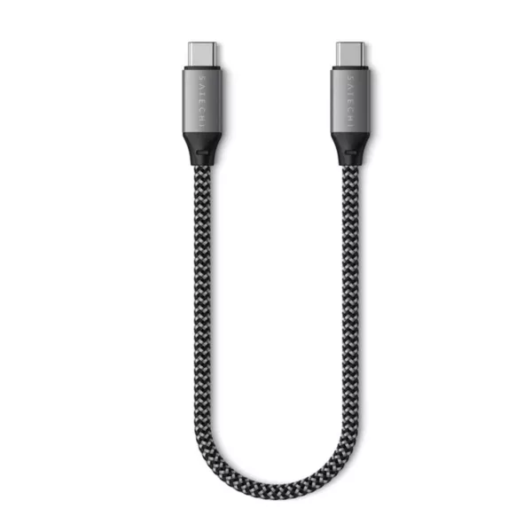 Satechi USB-C to USB-C Cable (0.25m) - Space Gray