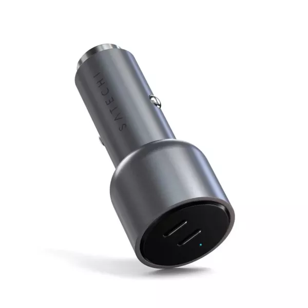 شاحن سيارة ساتاشي مزدوج USB-C Pd 40 واط