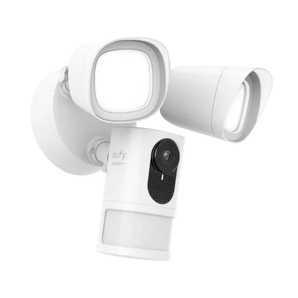 Eufy 1080P FloodLight Security Camera -أبيض