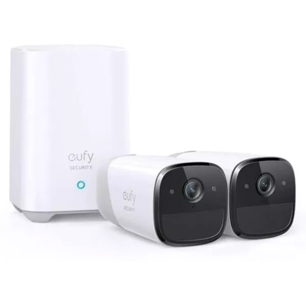 Anker Eufycam 2 Pro 2K (2+1) Kit - رمادي/ أبيض
