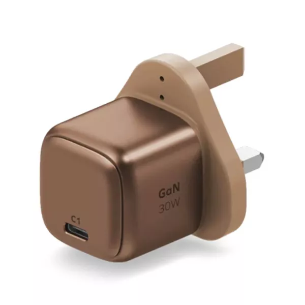 Momax 1 UK Charge 1-Port 65W Charger - Desert Titanium