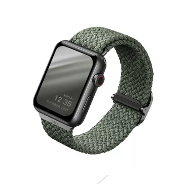 Uniq Aspen Braided Strap for Apple Watch 42-45mm - Green