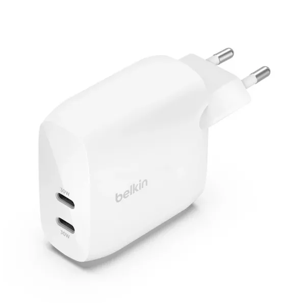 Belkin 30W PD BoostCharge USB-C Wall Charger - White