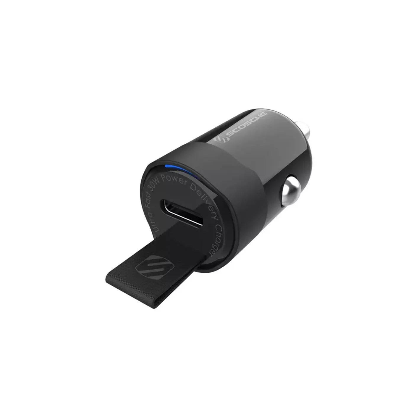 Scosche PowerVolt 30W USB-C PD 3.0 Car Charger - Black