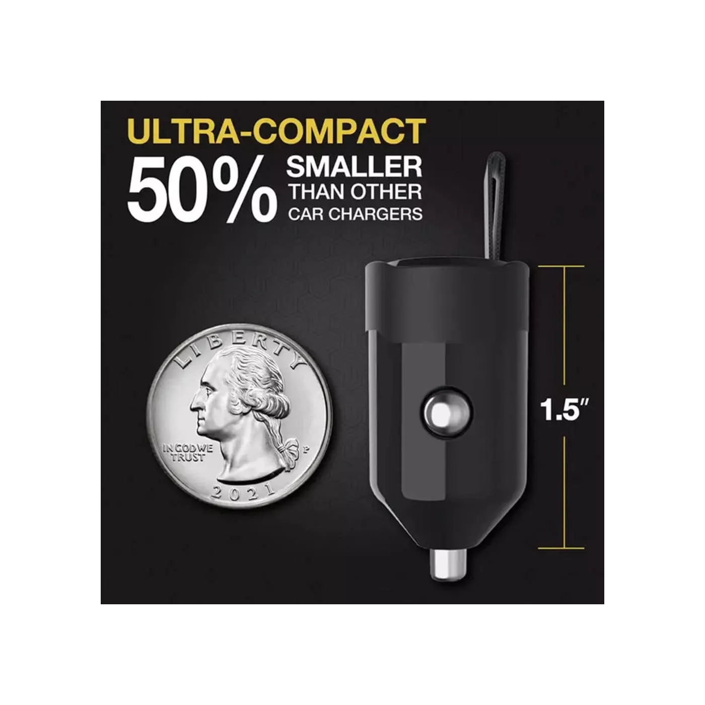 Scosche PowerVolt 30W USB-C PD 3.0 Car Charger - Black
