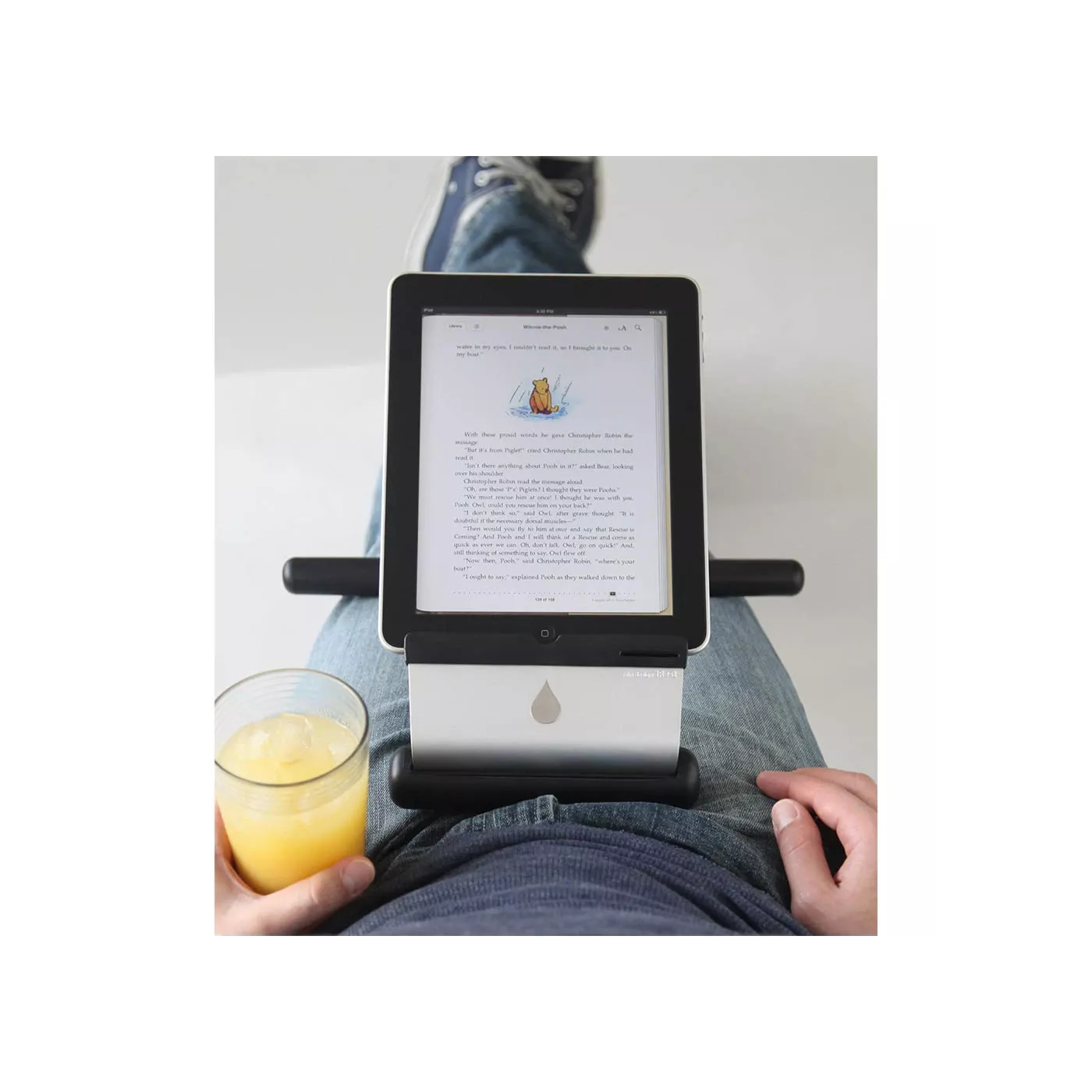 Rain Design iRest iPad Lap Stand - Silver