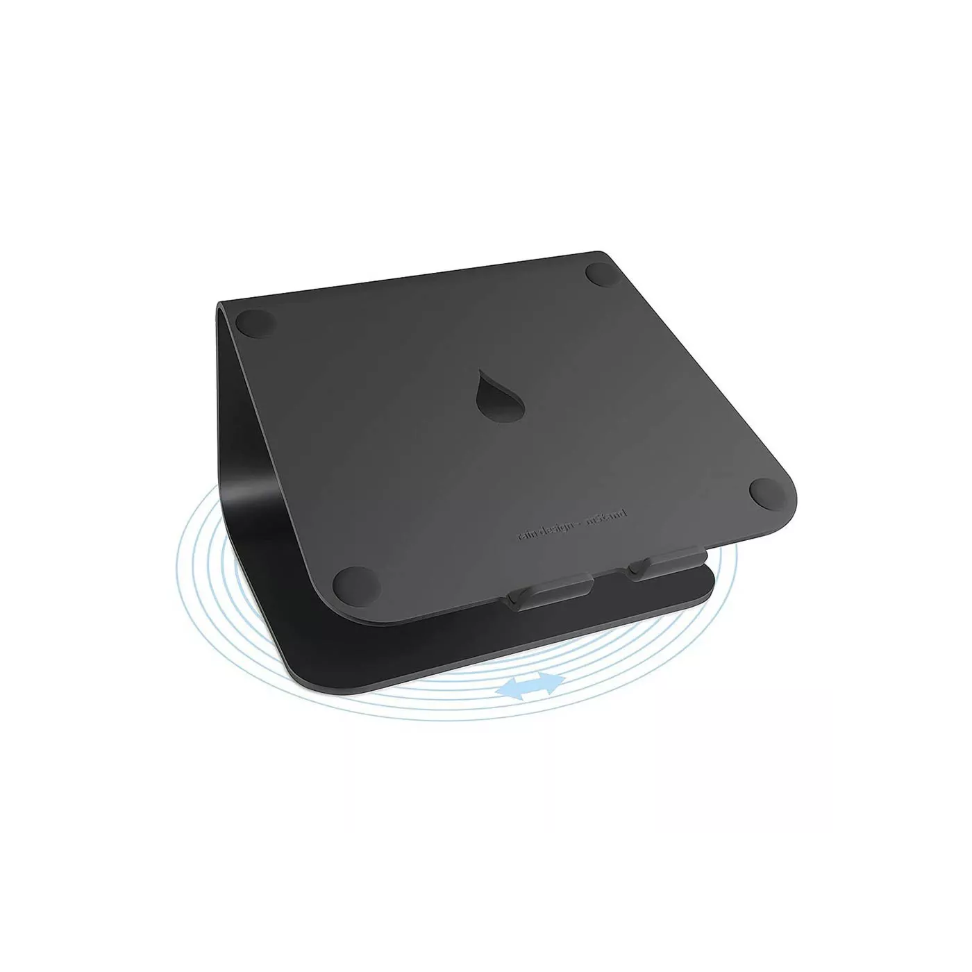 Raind Design mStand 360 Laptop Stand w/Swivel Base - Black