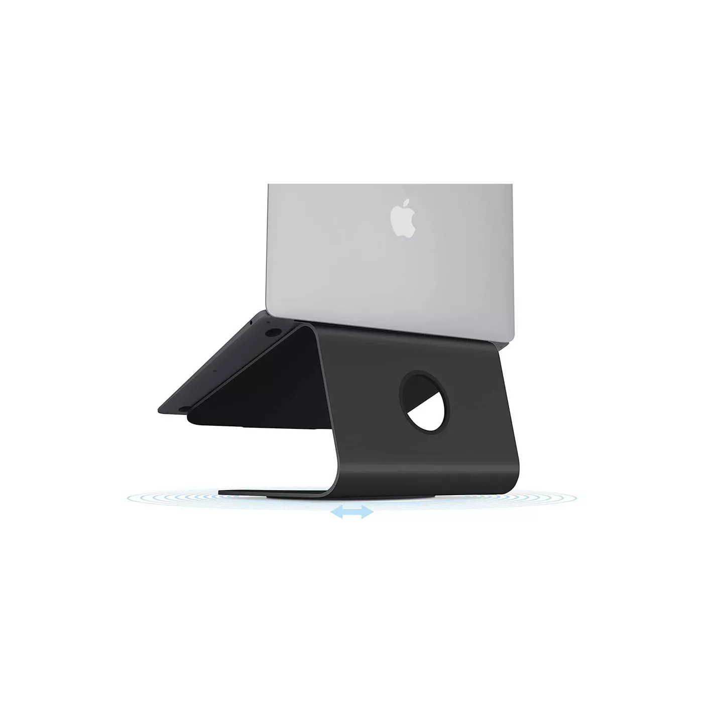Raind Design mStand 360 Laptop Stand w/Swivel Base - Black