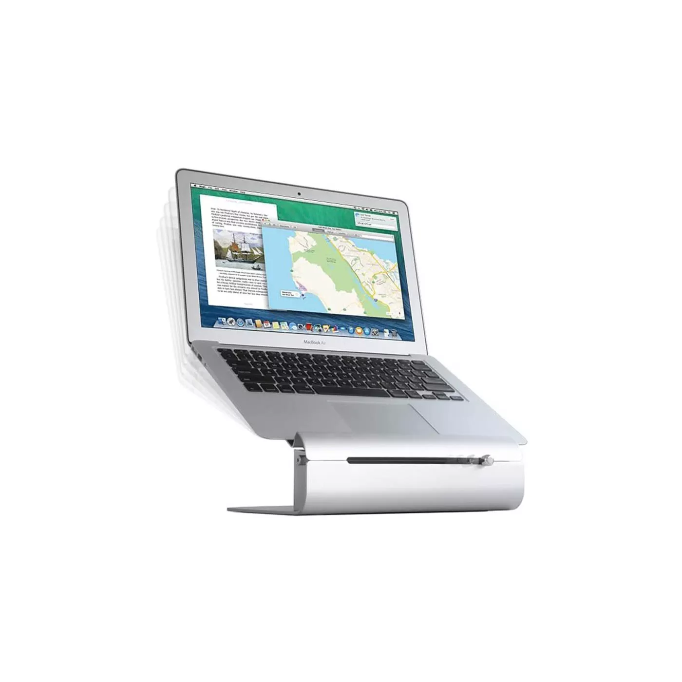 Rain Design iLevel2 Adjustable MacBook Stand - Silver