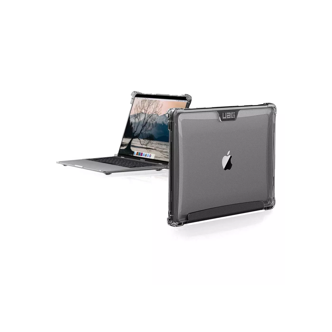 UAG MacBook Air 2022 Plyo Case -Ice/Black