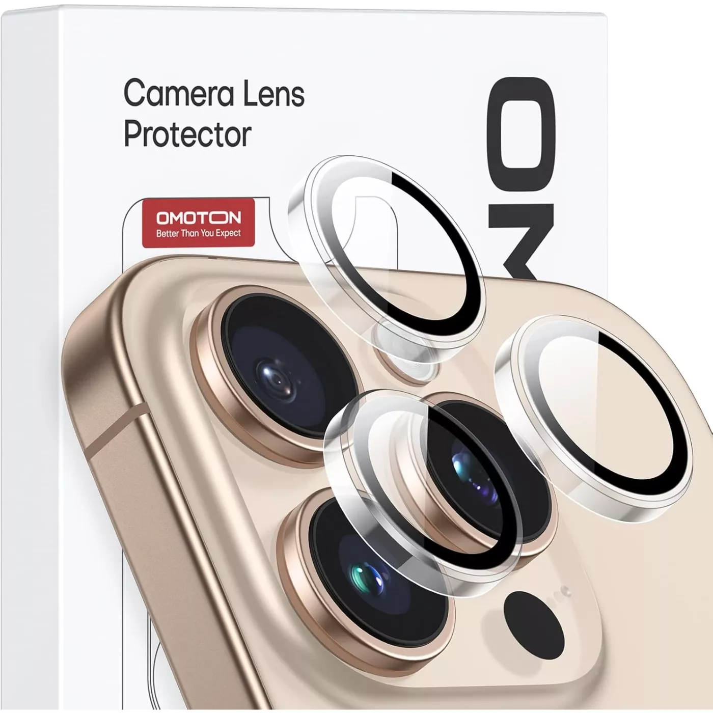 ElToro AR Ring iPhone 16 Pro/ Pro Max Lens Protector - Clear