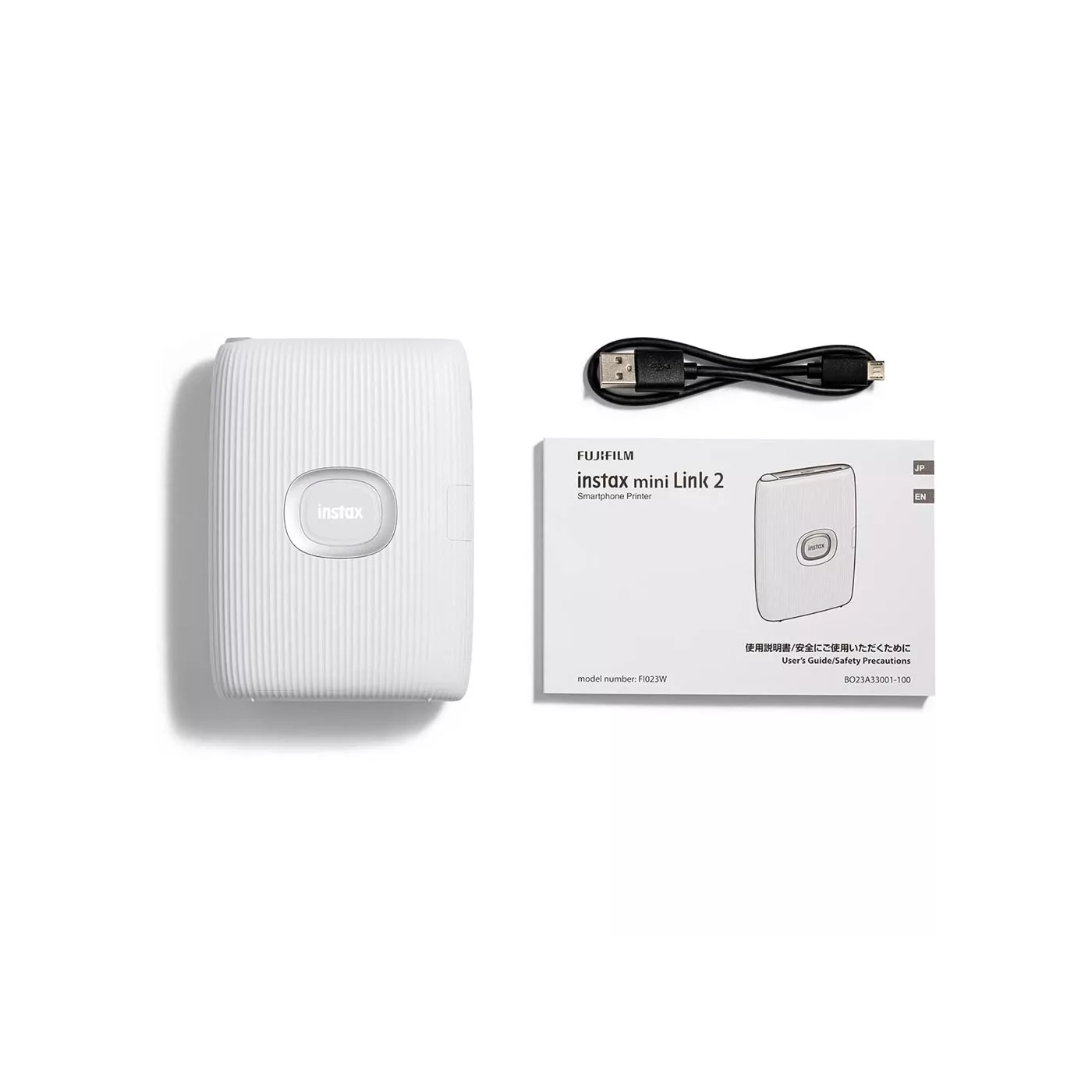 Fujifilm Instax Mini Link 2 Printer - Clay White