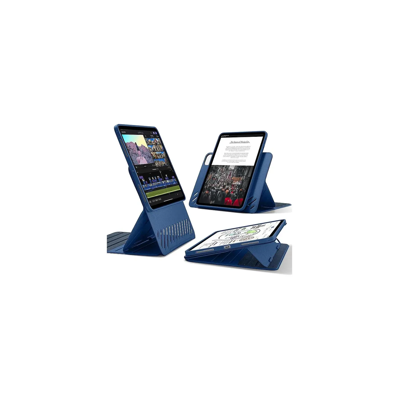 ESR Shift جراب مغناطيسي لجهاز iPad Pro 11 2025 - أزرق