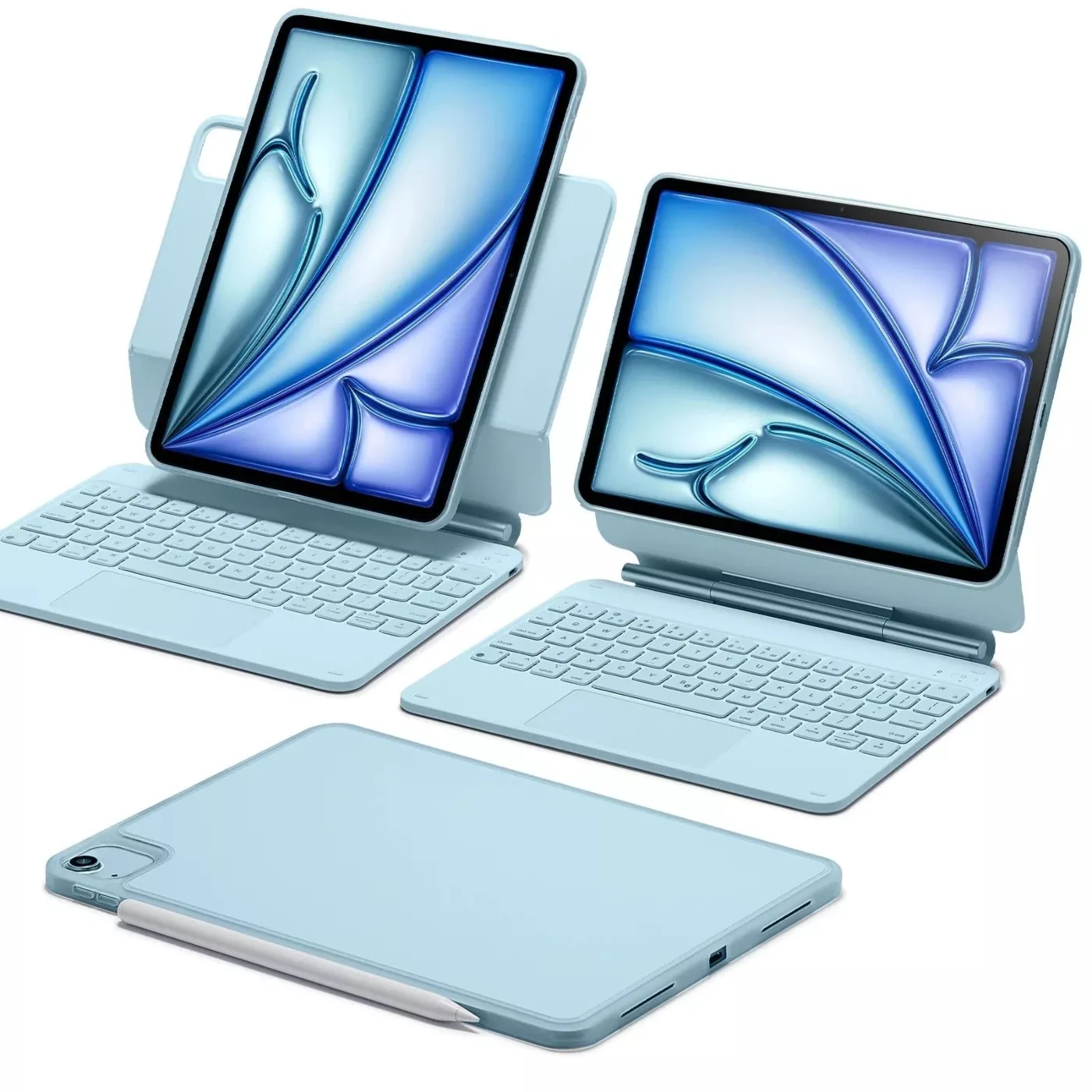 ESR Shift 13-inch iPad Air M2 Magnetic Case - Blue