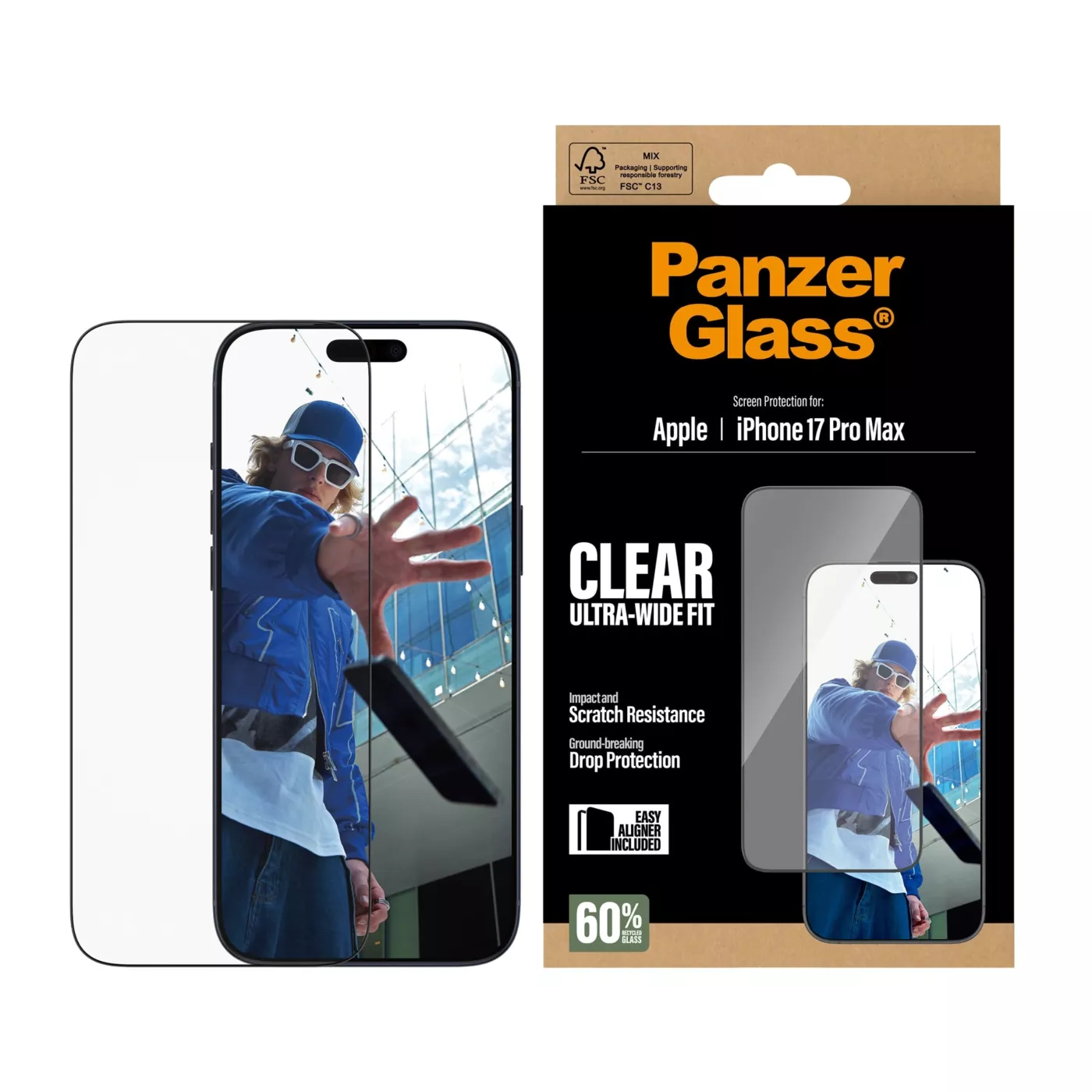 PanzerGlass UWF iPhone 17 Pro Max Screen Protector