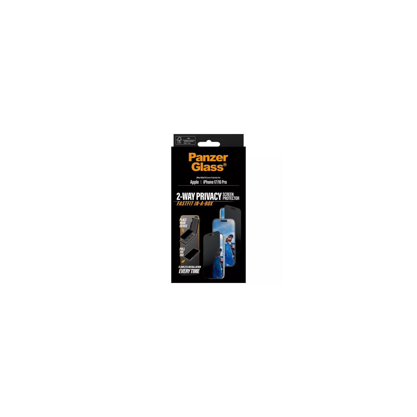 PanzerGlass UWF iPhone 17 Pro Screen Protector