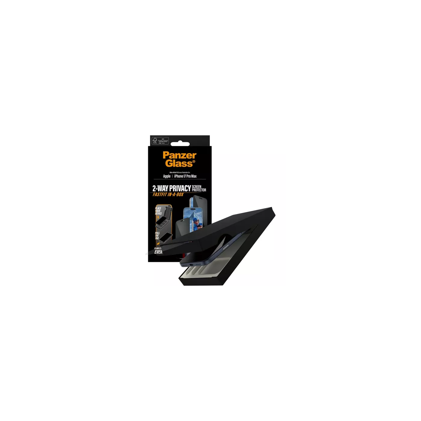 PanzerGlass UWF iPhone 17 Pro Screen Protector