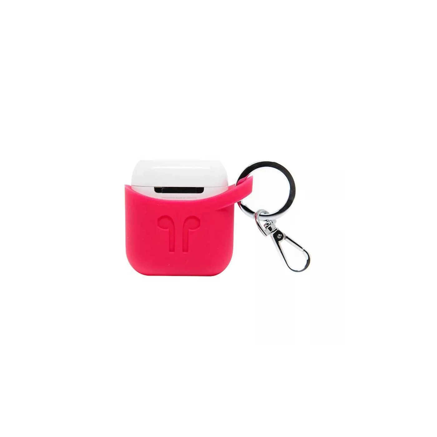 Podpocket Case Scoop for Apple AirPods - أحمر