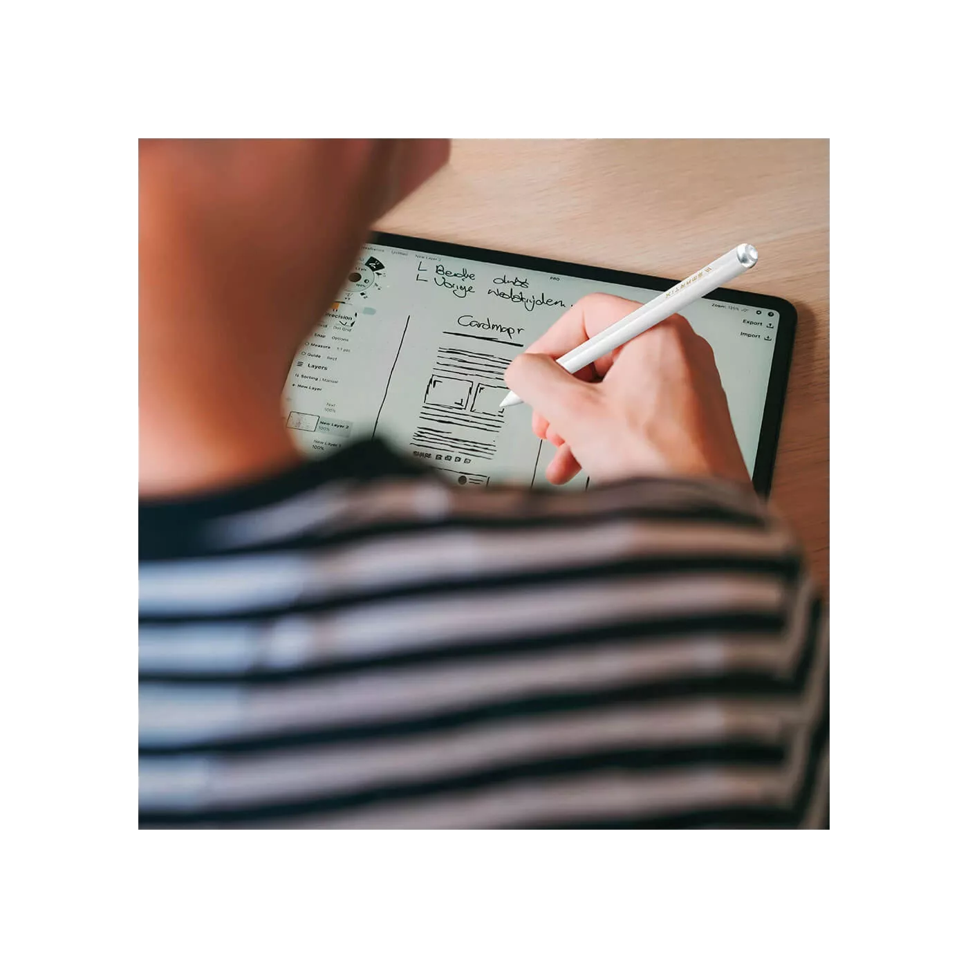 Smartix iPad Pencil Wireless Charging - White