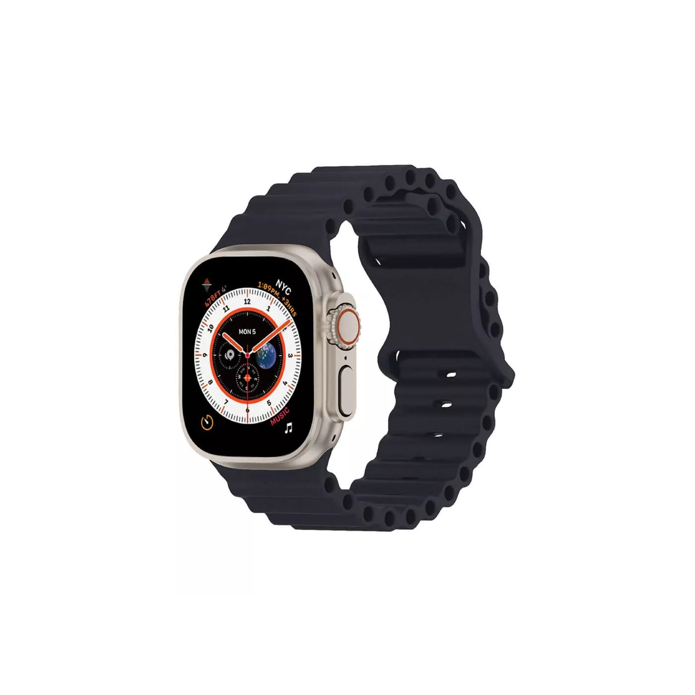 Smartix Premium Silicone Apple Watch 42-49mm Ocean Band