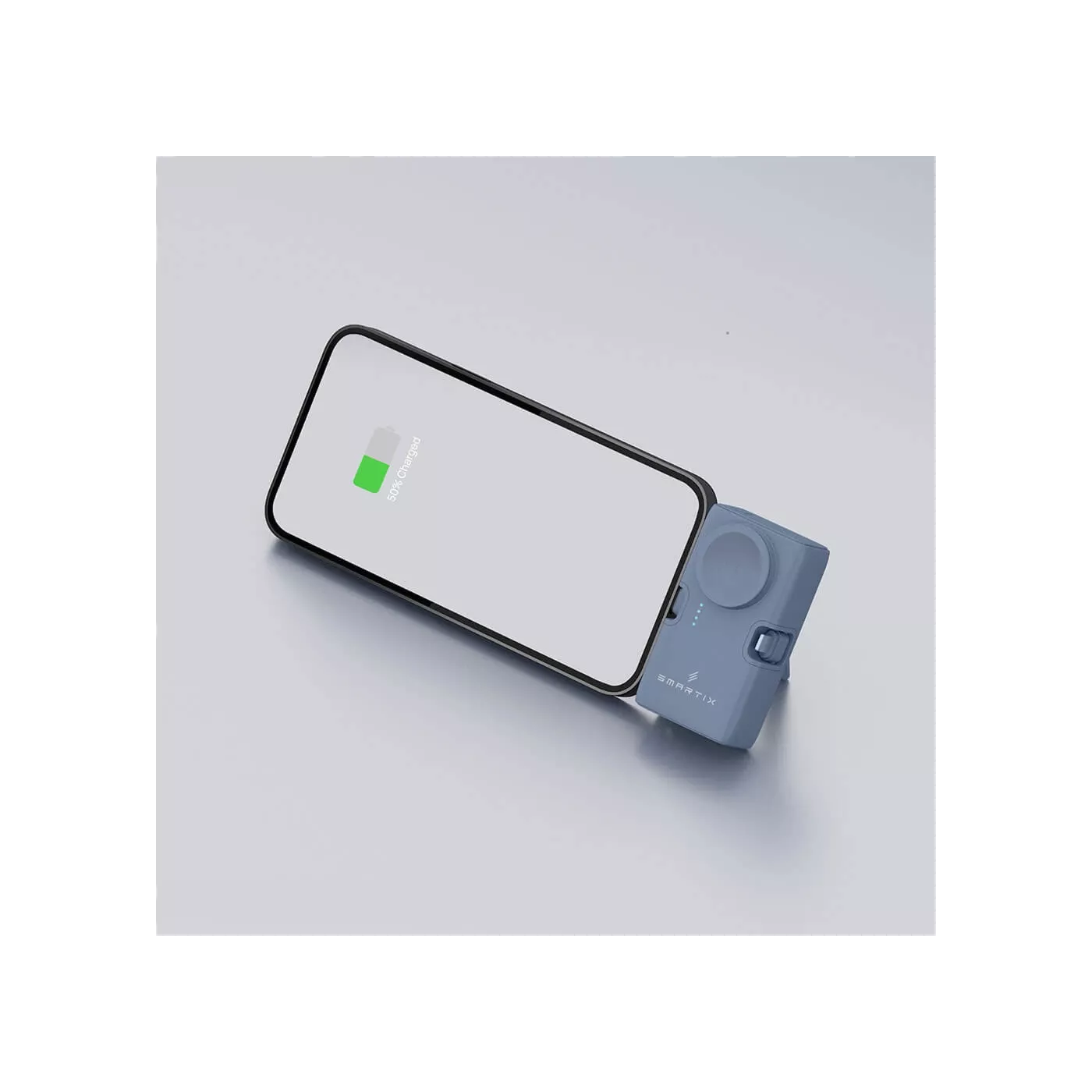Smartix Premium 5K with Apple Watch Charger Power Bank - Blue