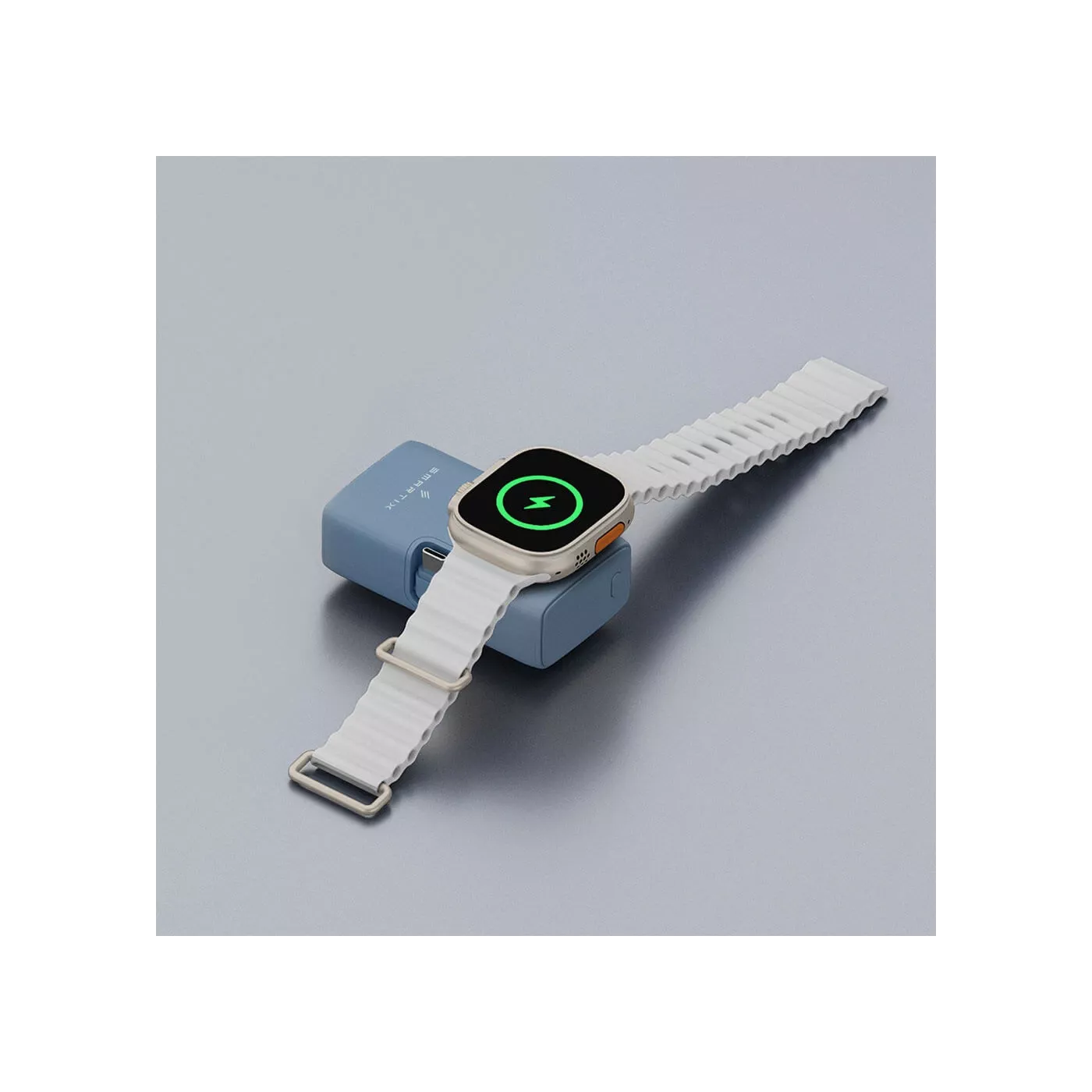 Smartix Premium 5K with Apple Watch Charger Power Bank - Blue