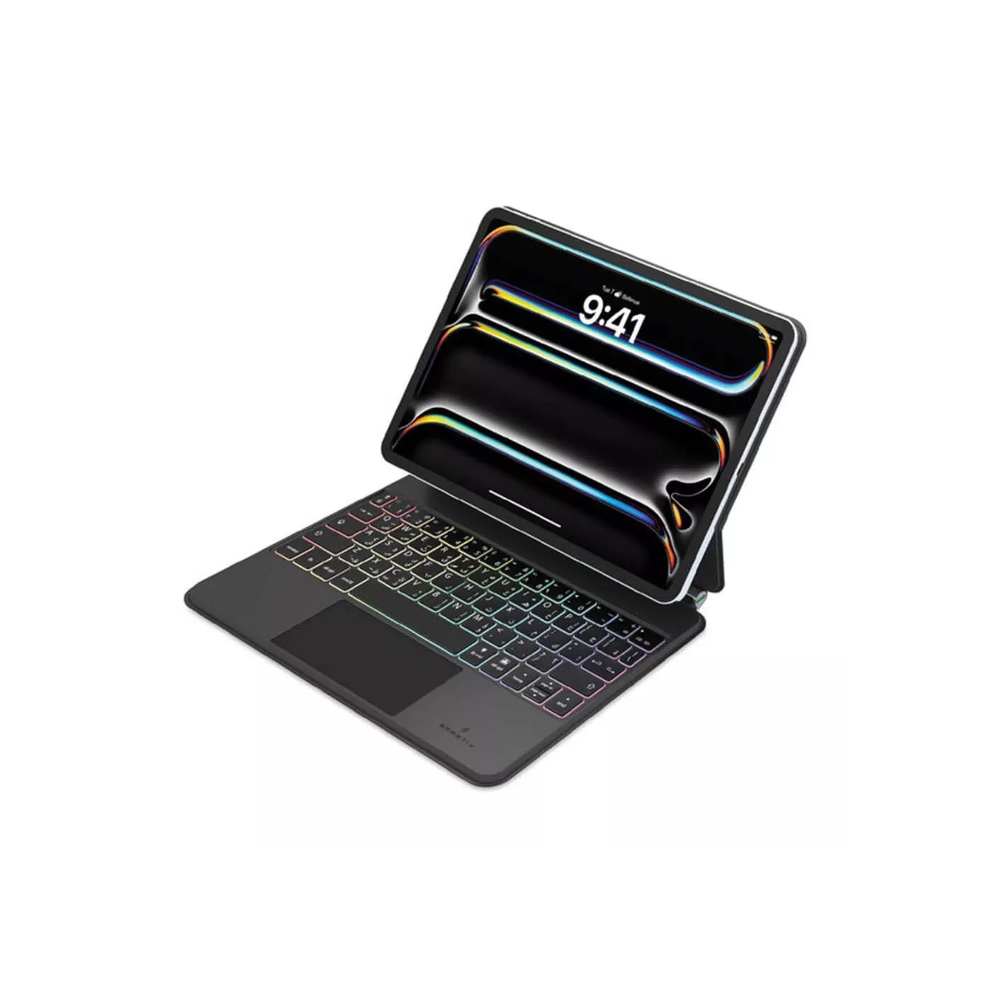 Smartix Magnetic Backlit 13-inch iPad Pro M4 Keyboard TP - Black