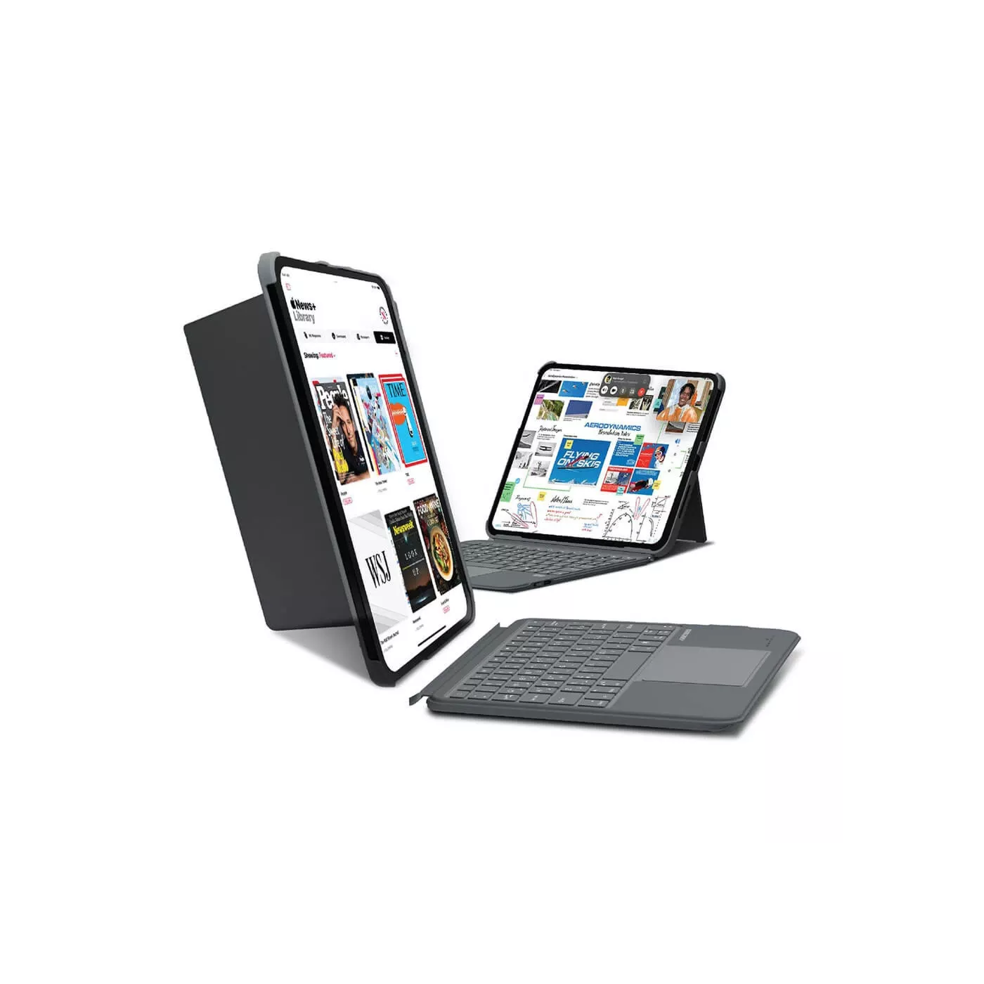 Smartix Premium Det 11-inch iPad Air & 10.9 Keyboard Case - Black