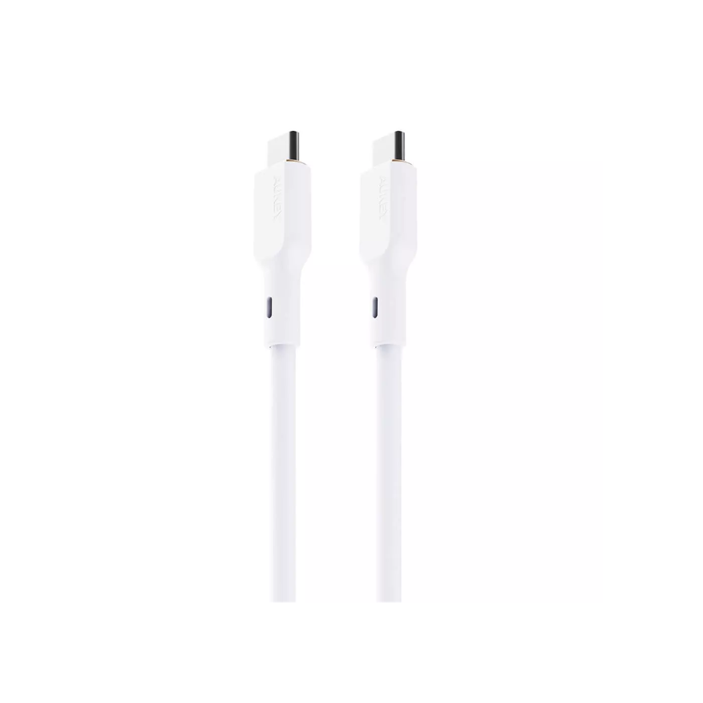 Aukey Silicone USB-C to USB-C 140W (1.8m) Cable - White