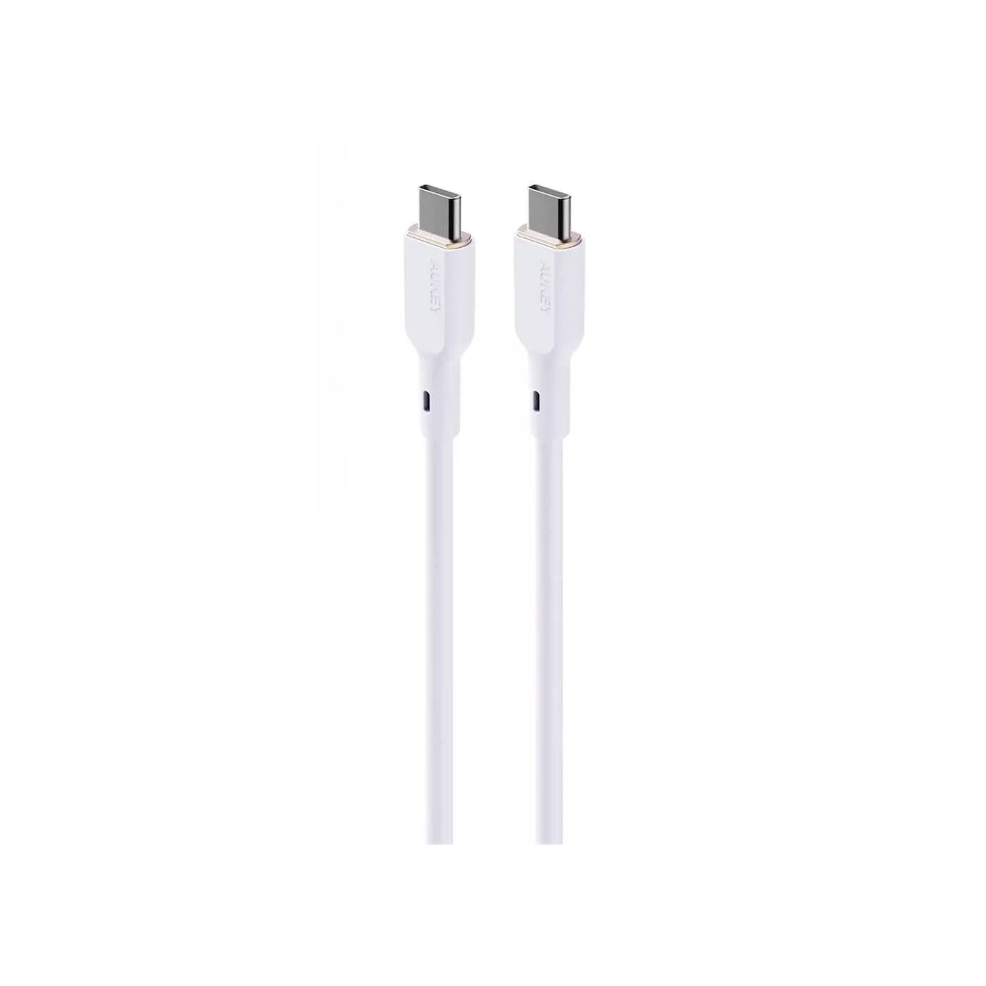 Aukey Silicone USB-C to USB-C 140W (1.8m) Cable - White