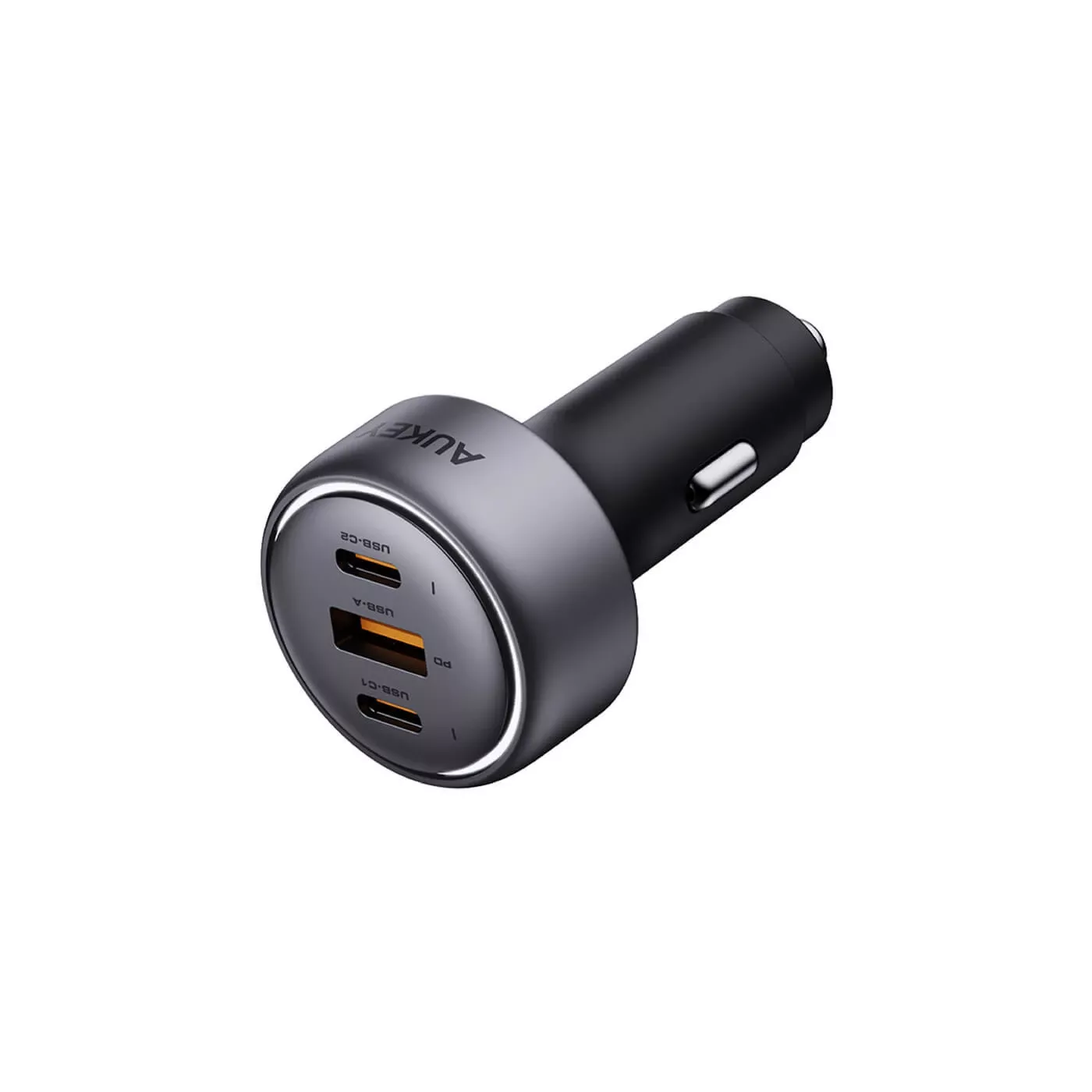 Aukey Pathfinder 66W Car Charger - Gray