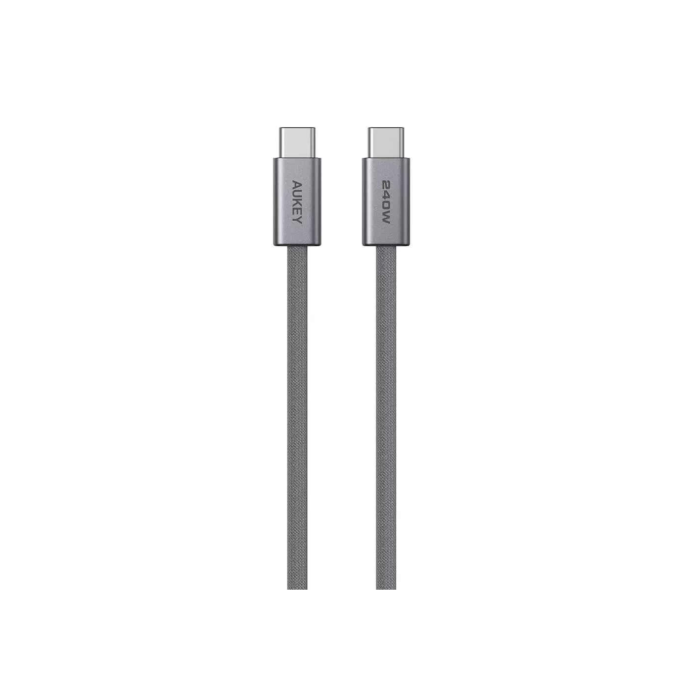 Aukey Circlet Blink USB-C to USB-C 240W (1.8m) Cable - Gray
