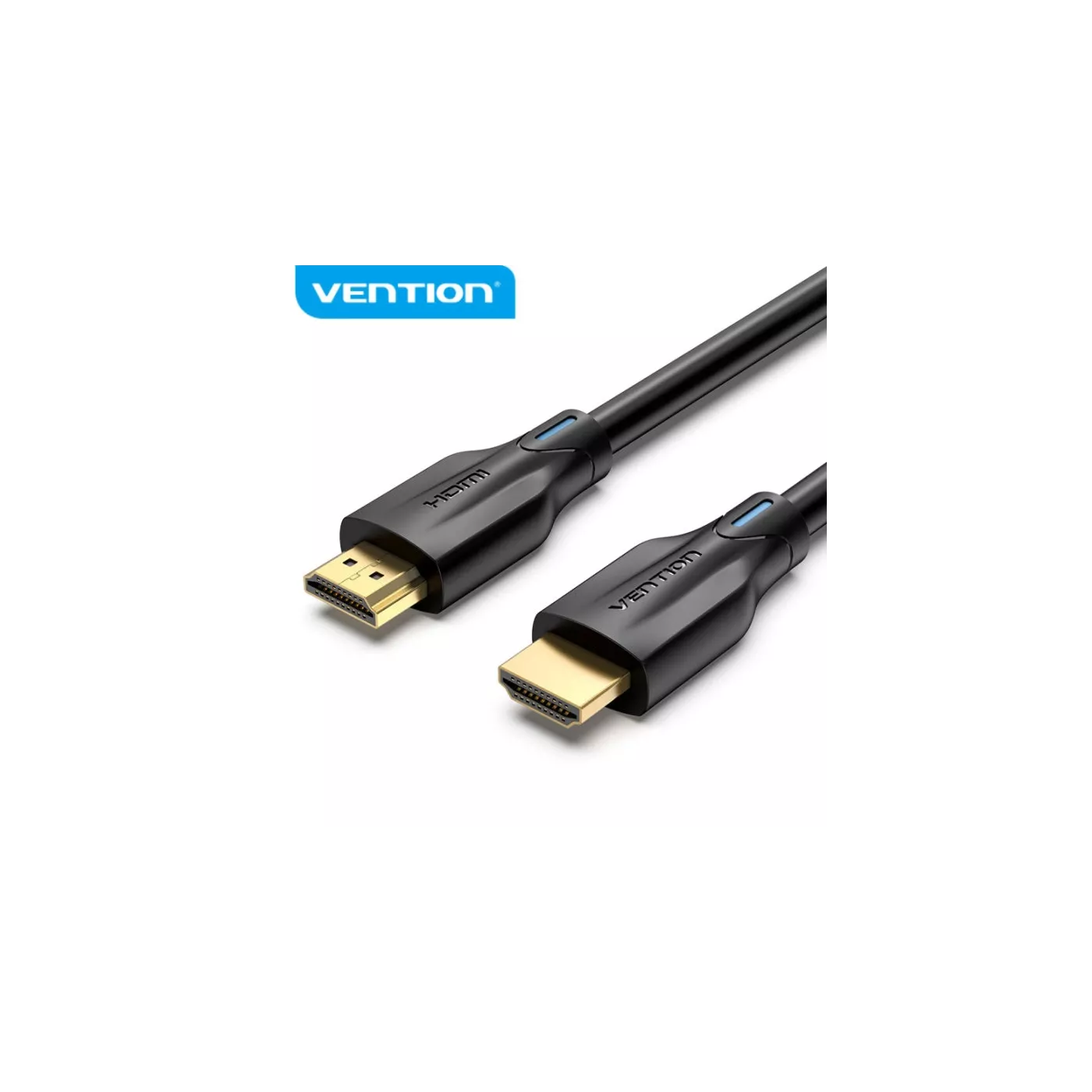 Vention Braided HD 8K (1m) Aluminium HDMI Cable - Black