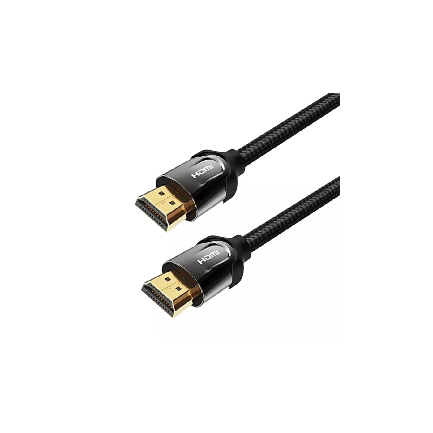 Vention Braided HD 8K (1m) Aluminium HDMI Cable - Black