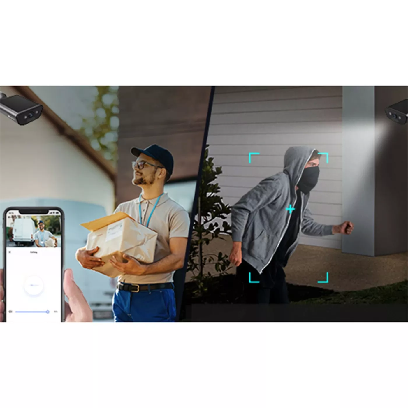 EZVIZ EB5 Smart Home Solar Battery Camera 4K - Black