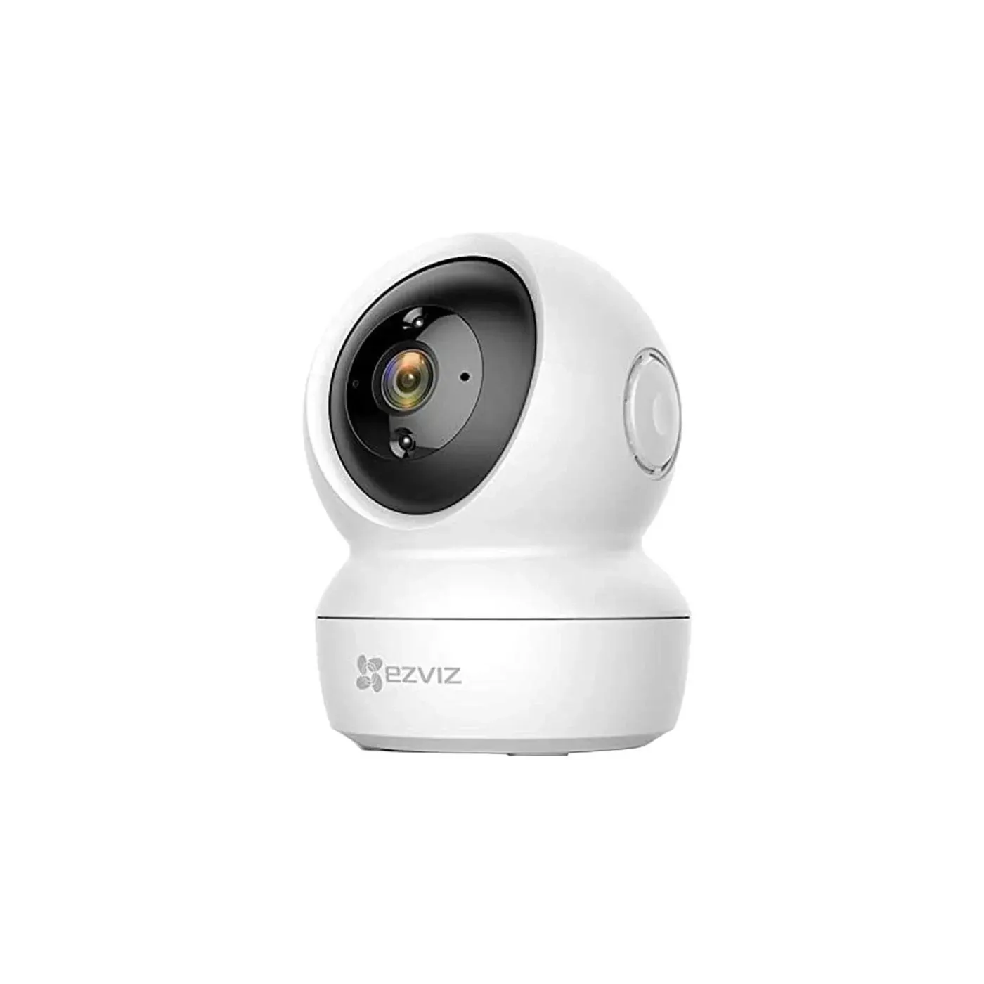 EZVIZ H6c Pro 4K Type-C كاميرا منزلية ذكية بحركة أفقية وعمودية - أبيض