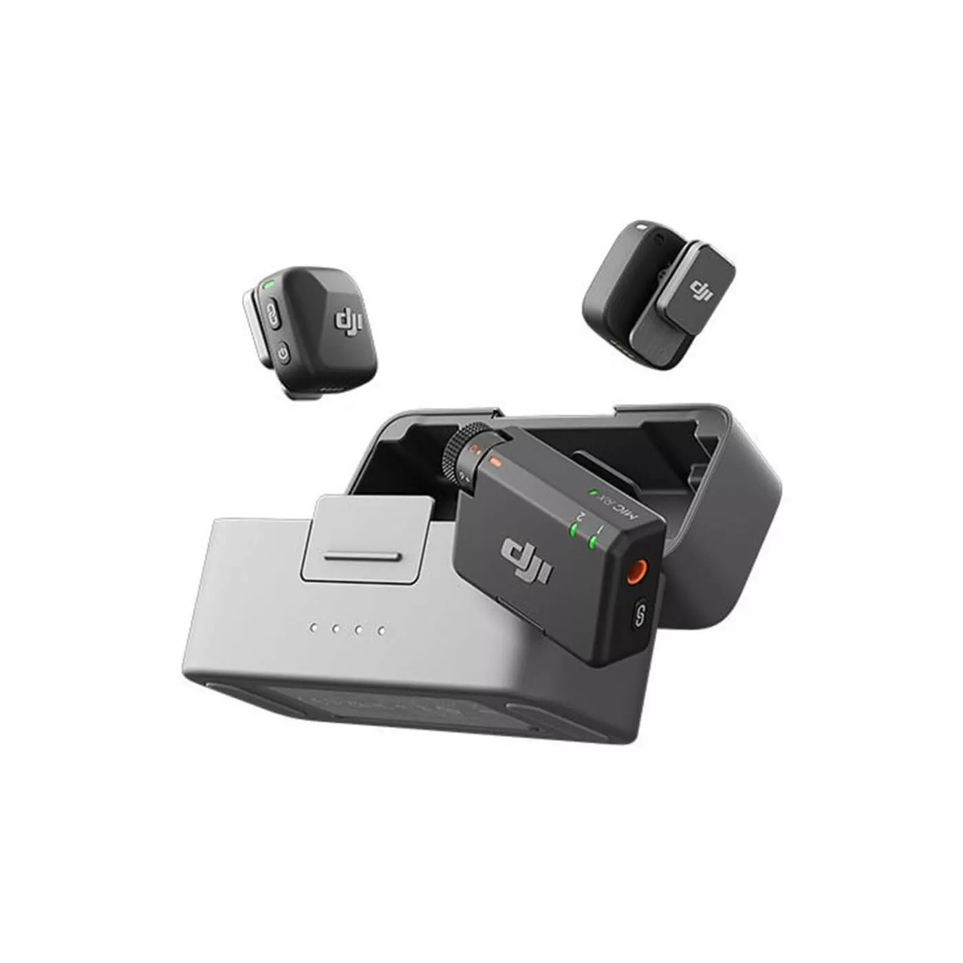 DJI Mic Mini 2TX + 1RX Charging Case - Black